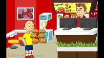 Caillou Eats Too Much McDonalds And Gets Grounded