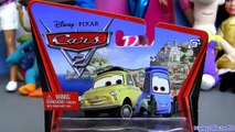 Luigi and Guido diecasts #10 and #11 from Disney Cars 2 Pixar Mattel figure toy review