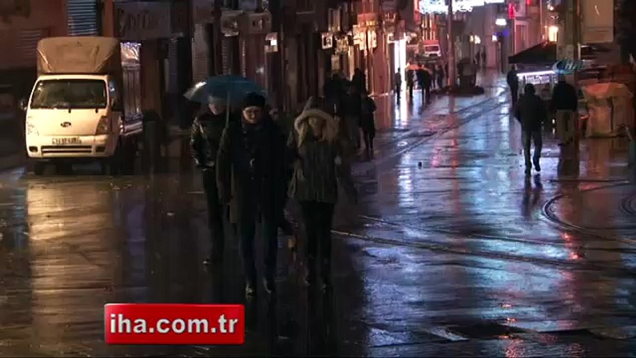 İstanbul'da sağanak etkisini sürdürüyor