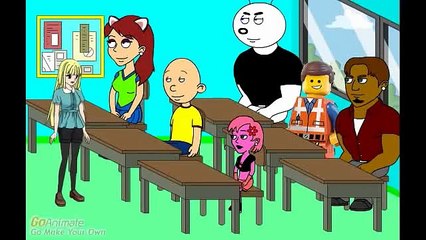 Caillou gets in dead meat Summer Edition
