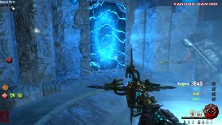 Black Ops 2 Origins Zombies Funny Moments 2 - Staffs Upgraded FUN! (Ice, Fire, Lightning, Wind)
