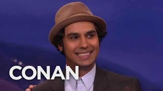 The Cast Of The Big Bang Theory Loves To Rag On Kunal Nayyar - CONAN on TBS