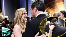 Kate Winslet & Leonardo DiCaprio Share Sweet Hug After His Epic First Oscar Win