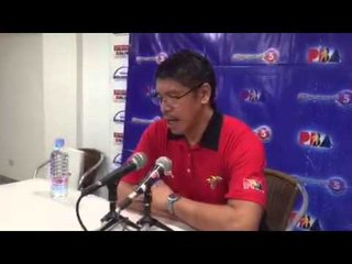 Post-game intervie with San Miguel coach Leo Austria after win over Talk N' Text