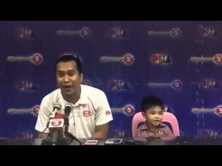 Post-game interview with Kia assistant coach Chito Victolero after 2OT win over Blackwater