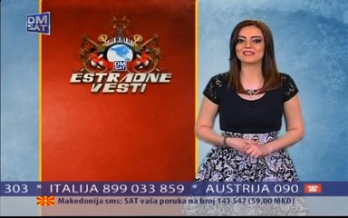 Estradne vesti 01 mart TvDmSat