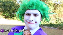 Worlds Biggest JOKER Surprise Egg! Joker Captures Batman   Robin by HobbyKidsTV