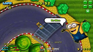 Super Minions Drift | NEW Game for Kids 2016 [3 levels]