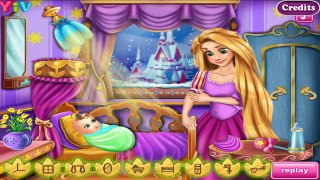 Rapunzel Baby Caring | NEW Game for Girls 2016
