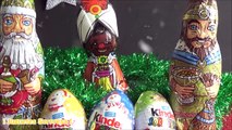 3 HUEVITOS KINDER EN ESPAÑOL DE NAVIDAD | HUEVO KINDER SORPRESA EN ESPAÑOL LOS REYES MAGOS