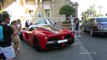 Arab Ferrari LaFerrari in Monaco Loud Starts and Sounds