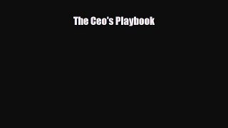 [PDF] The Ceo's Playbook Download Full Ebook