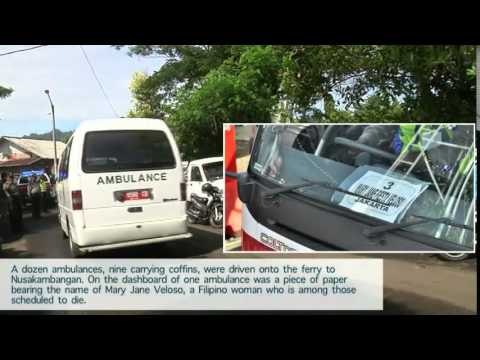 Coffins arrive at Indonesian prison as executions near