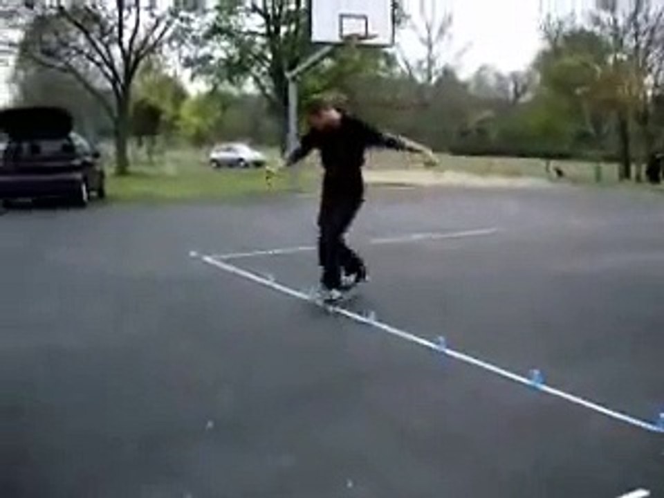 Pour vous donner une idée du roller Slalom
