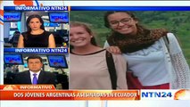 Por medio de huellas dactilres identificaron los cuerpos hallados en Montañita, asegura Cónsul de Argentina