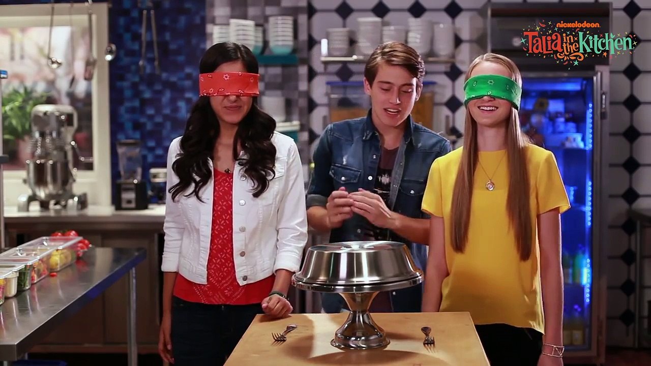 Talia in the Kitchen | Blind Taste Test Challenge: Maria vs. Gail | Nick