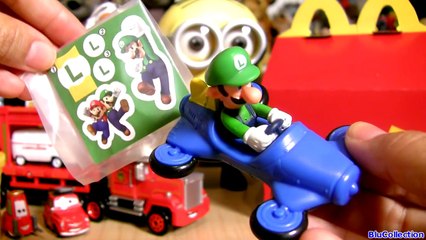 Play Doh Happy Meal Toys MarioKart McDonalds Luigi, Donkey Kong, Princess Hamburger by ToyCollector