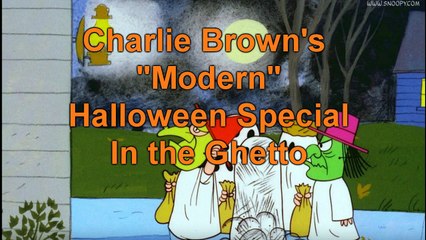 Happy Halloween Ghetto Charlie Brown!