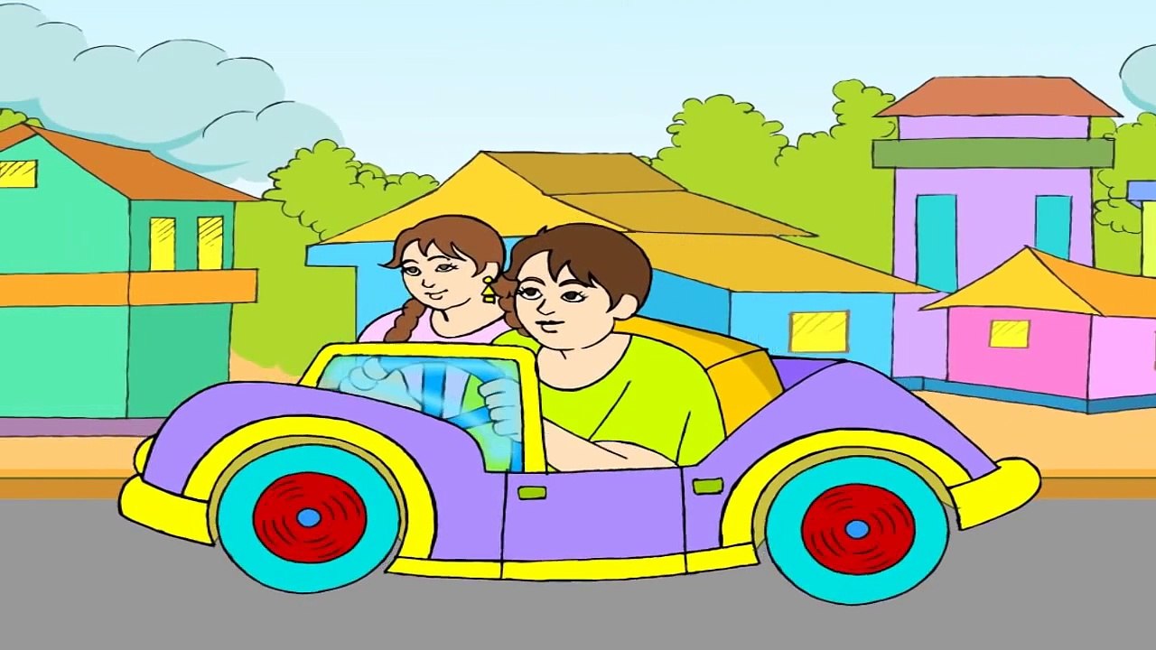 Twinkle Twinkle Traffic Light English Nursery Rhymes Cartoon/Animated Rhymes For Kids