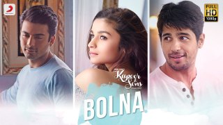 Bolna Song - Kapoor & Sons _ Arijit Singh _ Sidharth Malhotra_ Alia Bhatt - Tonight Pk