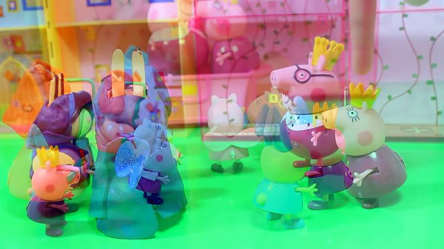 Свинка Пеппа Ведьма упала в унитаз Мультик для детей Игрушки для девочек Игры на русском Peppa Pig