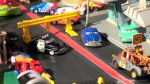 Play Doh Lightning McQueen in Pixar Cars Radiator Springs World Grand Prix new Paint Jobs by Ramone