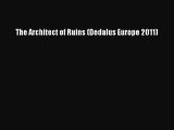 Download The Architect of Ruins (Dedalus Europe 2011) Ebook Free