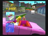 The Simpsons: Road Rage (PS2) Gameplay