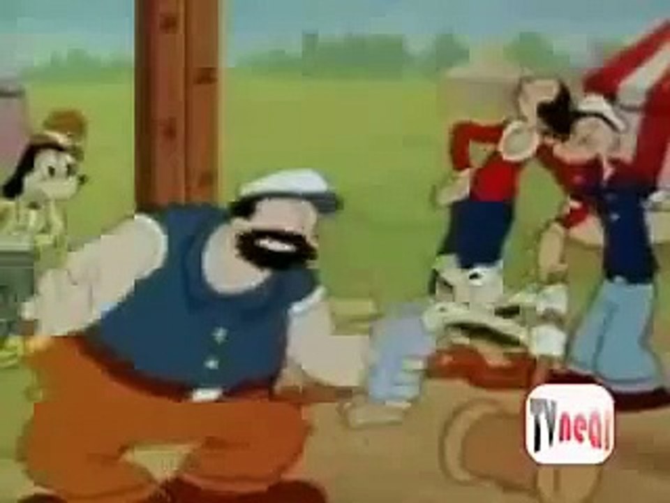 Popeye The Sailor With Betty Boop (Colorized)