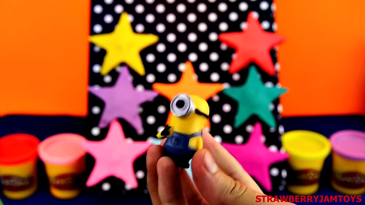 The Simpsons Play Doh Eggs Cars 2 LPS Angry Birds Minions Surprise Eggs StrawberryJamToys