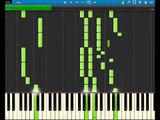 Synthesia - Piano Cover - The Spongebob Squarepants Movie Game - Three Thousand Miles to Shell City