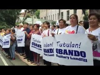 Fertility dance marks filing of SC petition to stop Obando landfill