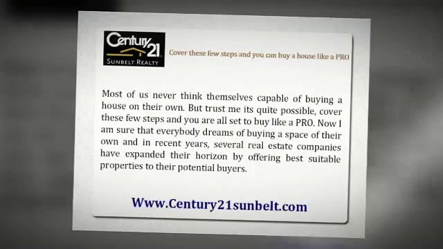 Cover these few steps and you can buy a house like a PRO