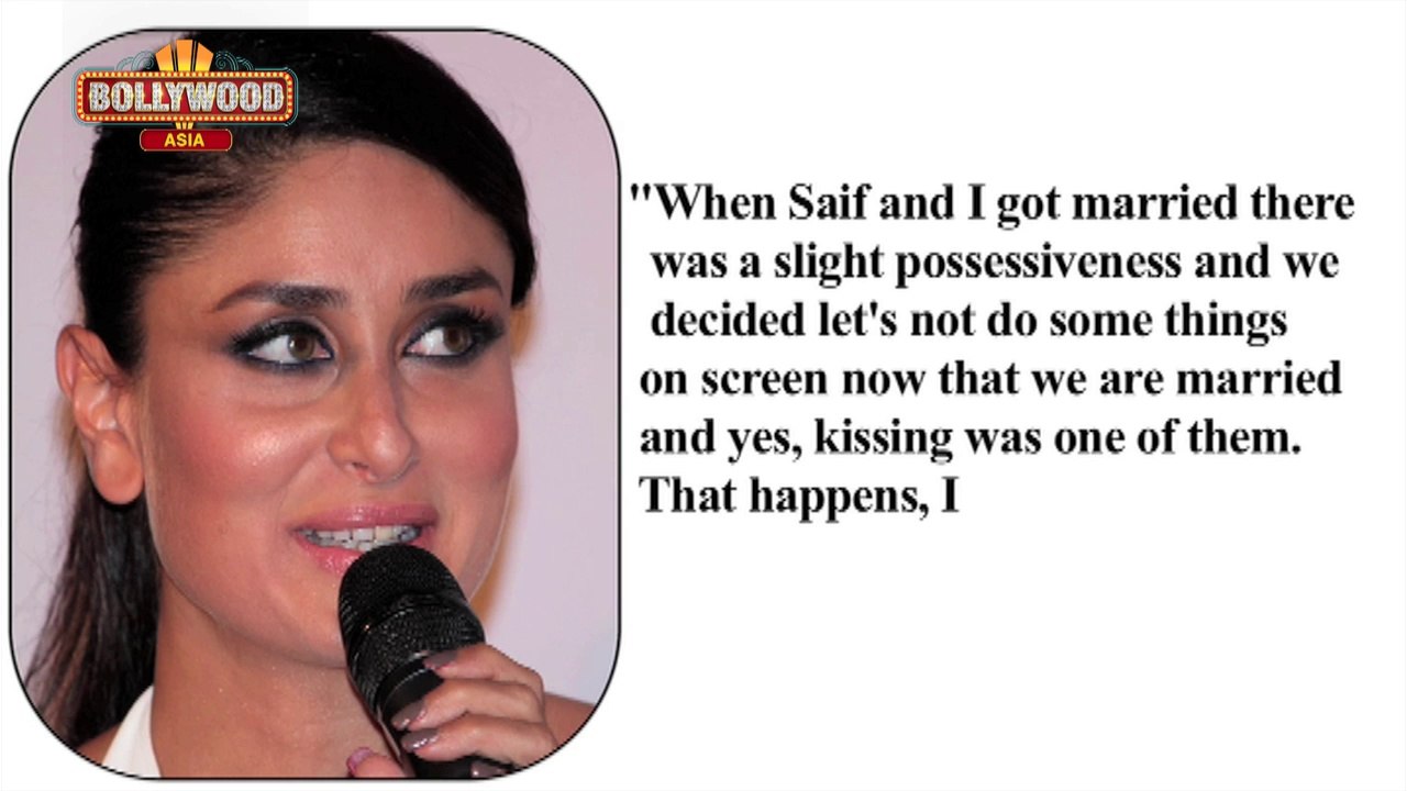 Kareena Kapoor COMMENT On Kissing Arjun Kapoor | Bollywood Asia