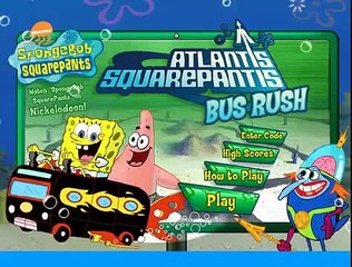 Spongebob Atlantis Squarepants Bus Rush New Video CUFO