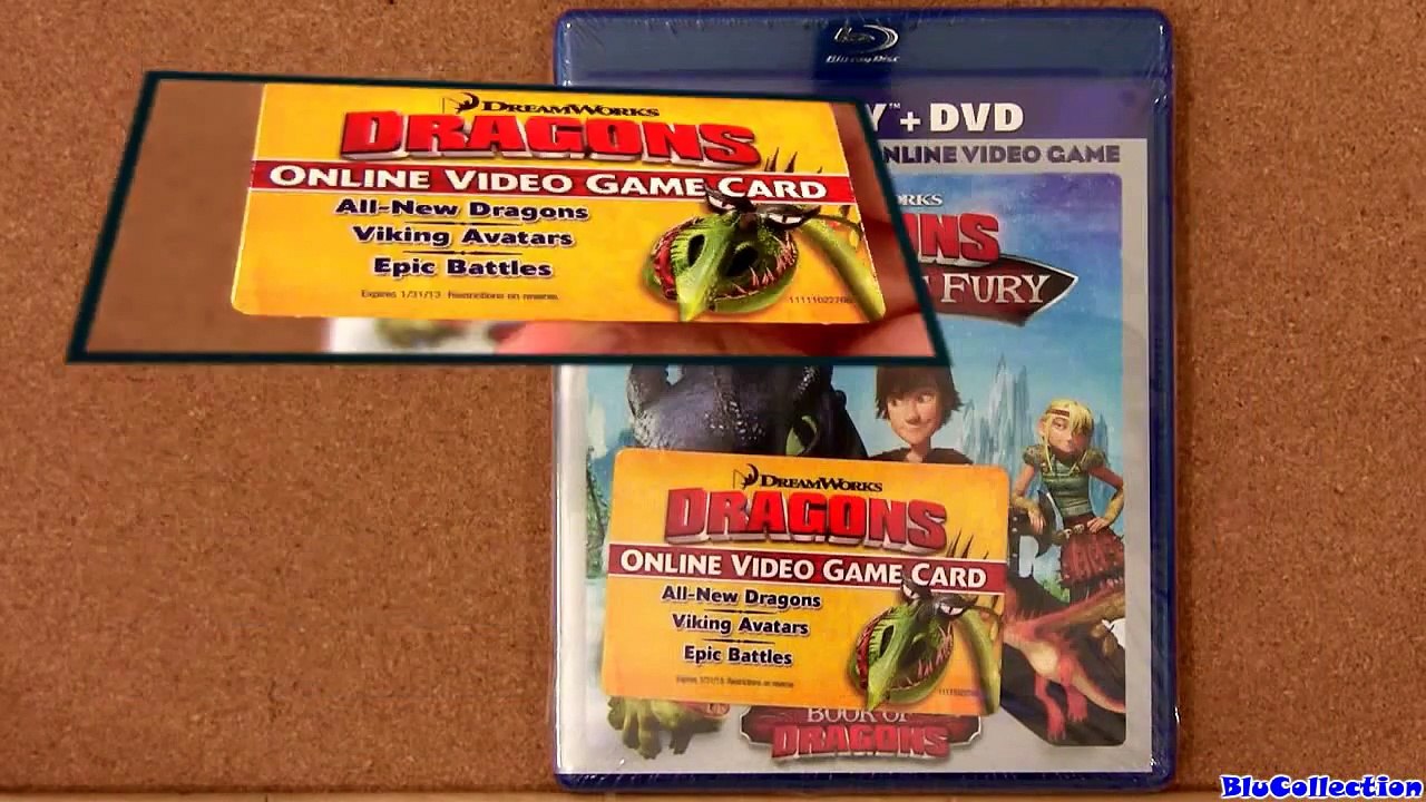 Book of Dragons blu ray with Gift of the Night Fury unboxing review