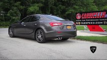 Maserati Ghibli w/ Fabspeed Exhaust REVS & Acceleration Sound!