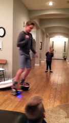 Teen Has Awesome Hoverboard Dance Moves