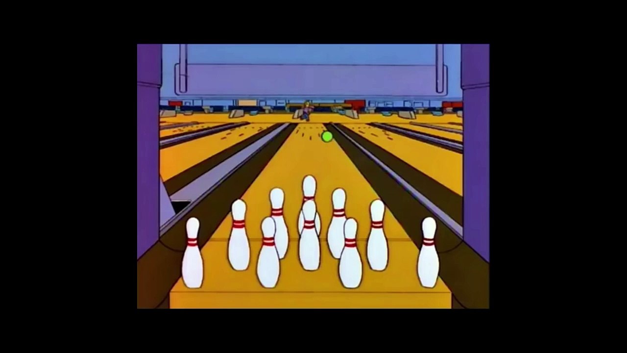 Bowling Homer The Simpsons video Dailymotion