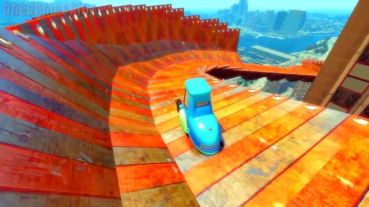 Guido disney cars racing Toboggan