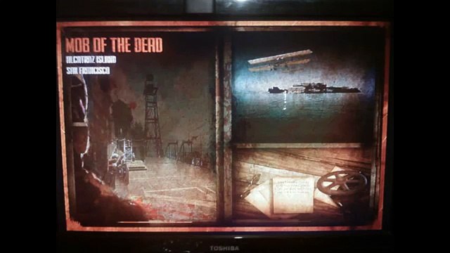 Black Ops 2 Zombies NEW MOB OF THE DEAD OFFICIAL LEAKED LOADING SCREEN - NEW MAP GAMEPLAY