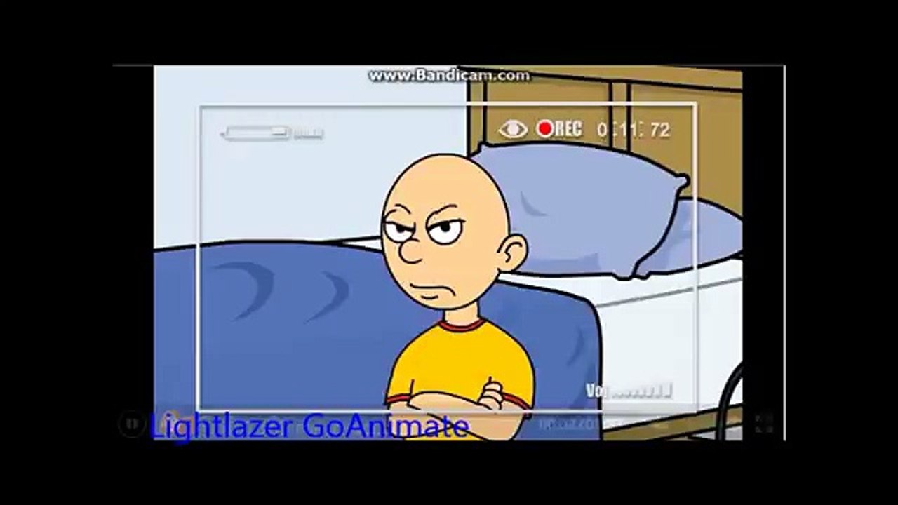 caillou rants on goanimate/grounded