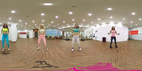 [360 VR] 핏걸스(fit girls) 피트니스(fitness) 댄스1(Fitness Clothes)