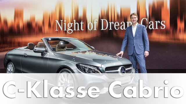 Genf 2016: Weltpremiere Mercedes-Benz C-Klasse Cabriolet & Mercedes AMG C 43