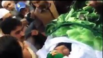 Mumtaz Hussain Qadri Shaheed ka Aakhri Deedar 29 Feb 2016 Mumtaz Qadri Zinda Bad