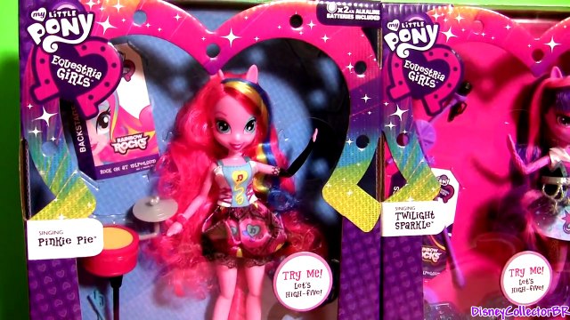 MLP Singing Twilight Sparkle Doll & Singing Pinkie Pie Doll My Little Pony Girls by Disney Collector