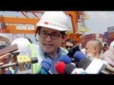 Bam Aquino inspects ‘improved’ Manila port