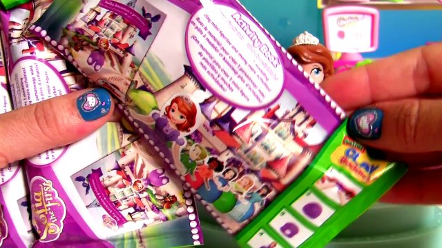 Surprise Sofia the First Clay Buddies with BFF Ruby Princess Amber Hildegard Play Doh Surprise