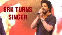 (VIDEO) Shah Rukh Khan Sings Jabra Fan Song Live For Fans | Fan Trailer Launch