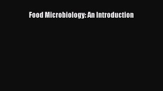 PDF Food Microbiology: An Introduction  EBook